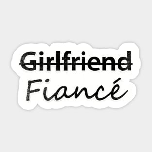 Fiance // Black Sticker